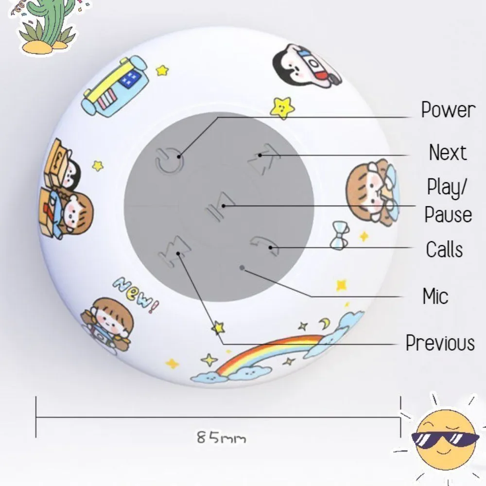 Waterproof Wireless Bluetooth Phone Music Speaker